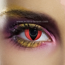 Red Cat Eye Contacts